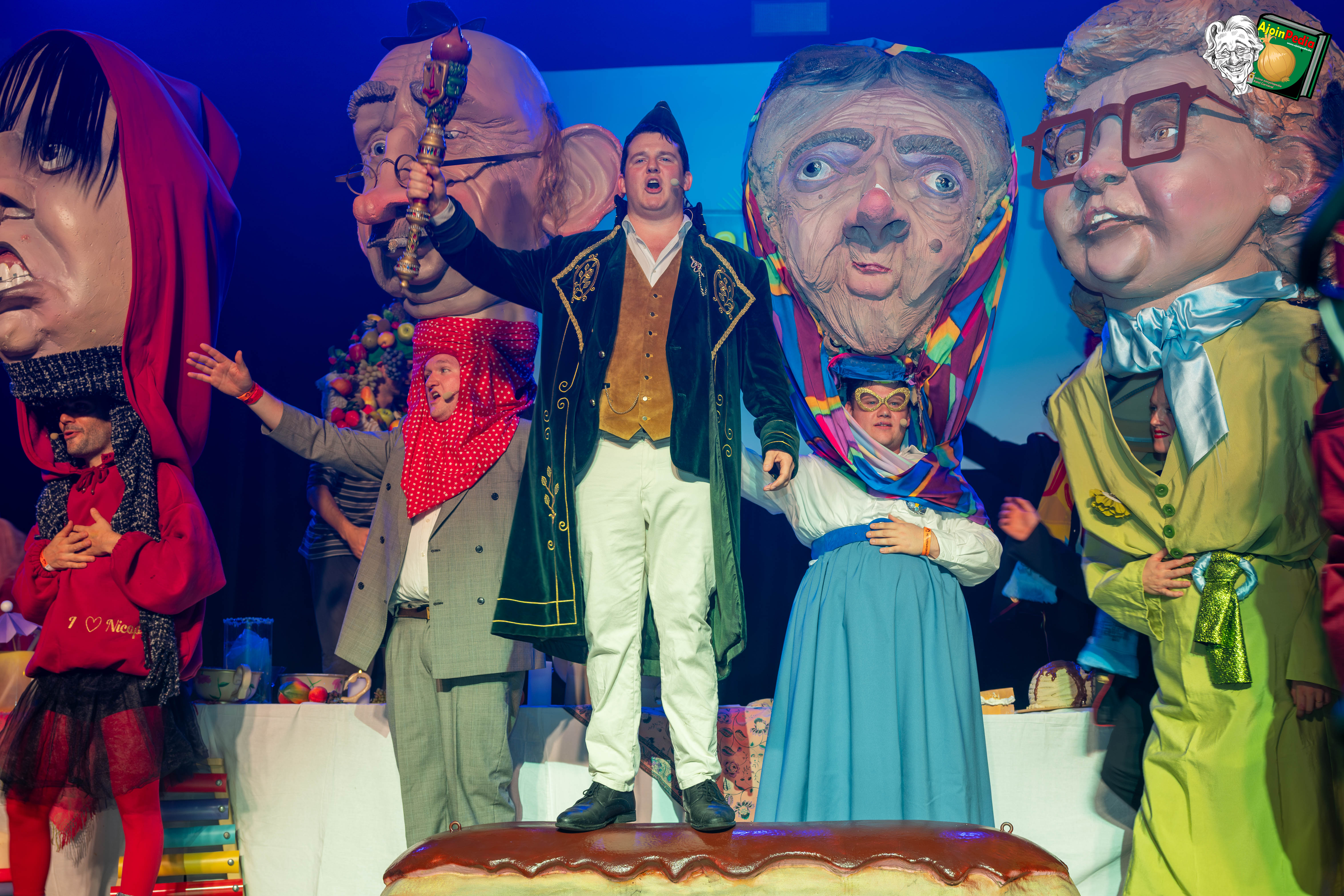 Aalst Carnaval - Afscheidsbal Prinsj Sjalen vol hoogtepunten ... "Rokt makanderen ni kwoit!"